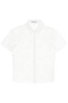 self portrait short-sleeved sangallo lace shirt