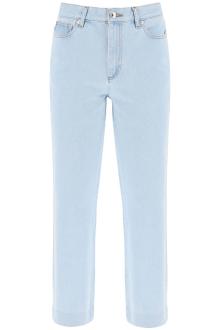 a. p.c. new sailor straight cut cropped jeans