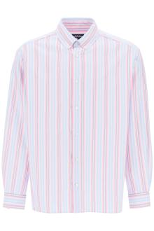 a. p.c. mathias striped oxford shirt