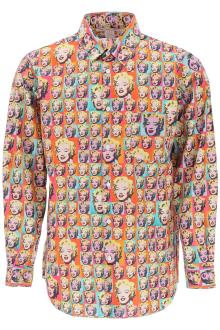 comme des garcons shirt marilyn monroe printed shirt