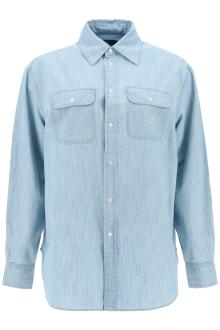 polo ralph lauren embroidered chambray