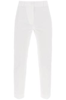 weekend max mara &#039;cecil&#039; stretch cotton cigarette pants