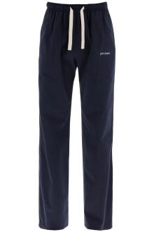 palm angels cotton gabardine travel joggers