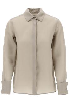 max mara nola silk organza shirt in italian