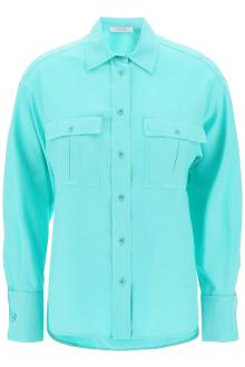 max mara silk shirt