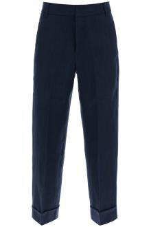 &#039;s max mara linen cigarette pants in salix style