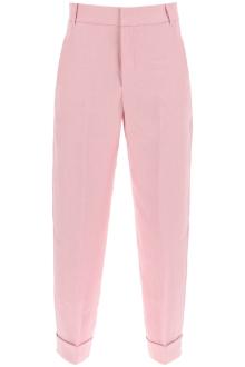 &#039;s max mara &#039;linen cigarette pants in &#039;salix