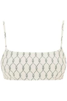 tory burch printed bikini top for