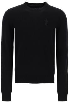 amiri stack cashmere sweater