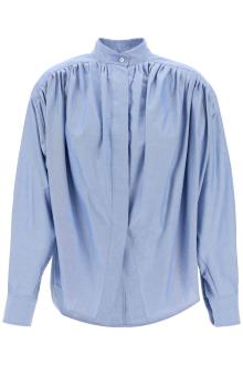 etro oxford egg-shaped oxford shirt