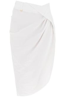 jacquemus la jupe saudade asymmetric skirt