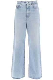 sportmax wide-legged angri jeans for a