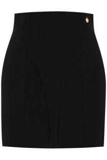 balmain high-waisted mini skirt