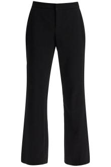 balmain bootcut crepe pants in