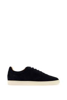 brunello cucinelli suede sneakers in six