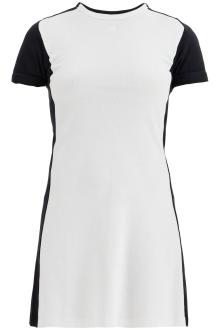 courreges mini contrast frame dress