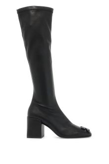 courreges stretch reedition eco-leather boots