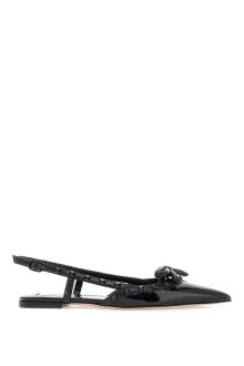 valentino garavani rockstud bow slingback