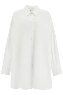 maison margiela maxi oxford shirt in italian