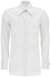 maison margiela &#039;shirt with pointed collar&#039;