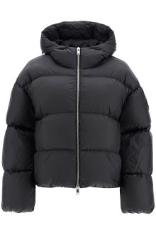 moncler &#039;short down jacket with hood skaara moncl