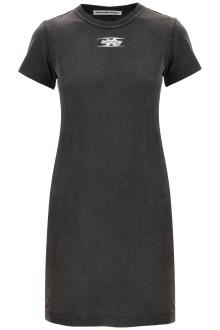 alexander wang &#039;mini dress with embossed logo