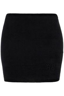 alexander wang velvet mini skirt