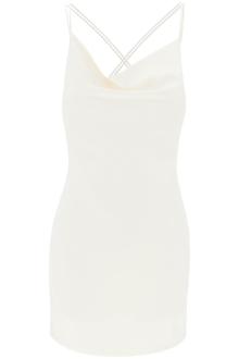 rotate satin mini slip dress for a