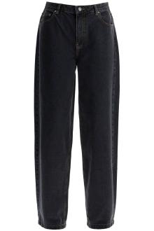 rotate loose organic denim jeans in