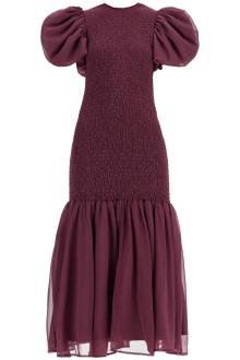 rotate chiffon smock dress