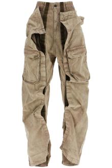 y project velcro cargo pants with