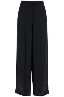 fendi atonnsatin crepe ff pants