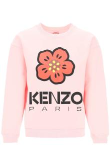 kenzo bokè flower crew-neck sweatshirt