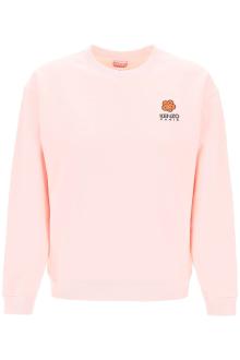 kenzo crew-neck sweatshirt with embroidery