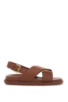 marni fussbett leather sandals