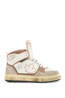 dsquared2 boogie hi-top sneakers