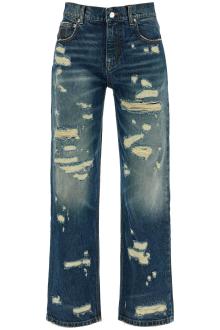 marc jacobs jeans &#039;the rip and repair straight jean