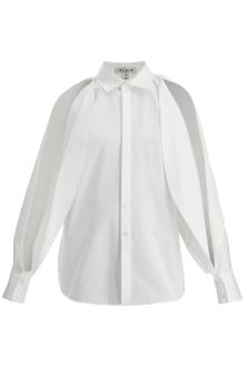 alaia &#039;blouse with balloon sleeves&#039;