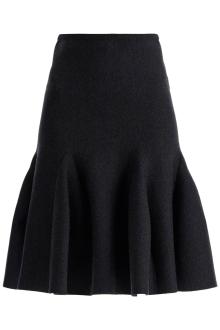 alaia midi godet flared