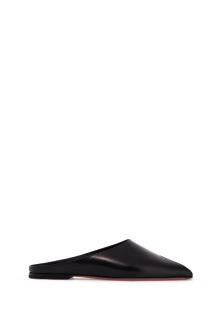 alaia spike flat mules