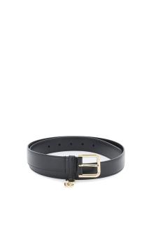 dolce &amp; gabbana belt with charm logo