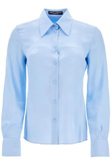 dolce &amp; gabbana silk dg shirt