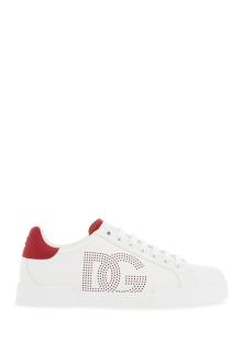 dolce &amp; gabbana &#039;perforated logo portof