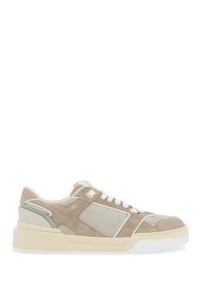 dolce &amp; gabbana new suede roma sneakers for men and