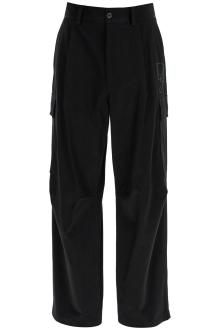 dolce &amp; gabbana stretch cotton cargo pants for men/w