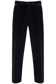 dolce &amp; gabbana velvet tuxedo pants