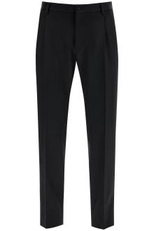 dolce &amp; gabbana tuxedo trousers in gab