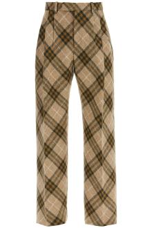 burberry ered wool tailored trousers