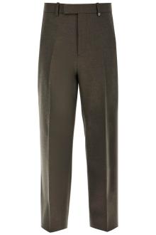 burberry wool twill trousers in eight