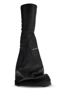 rick owens cargo flares sneak leather boots